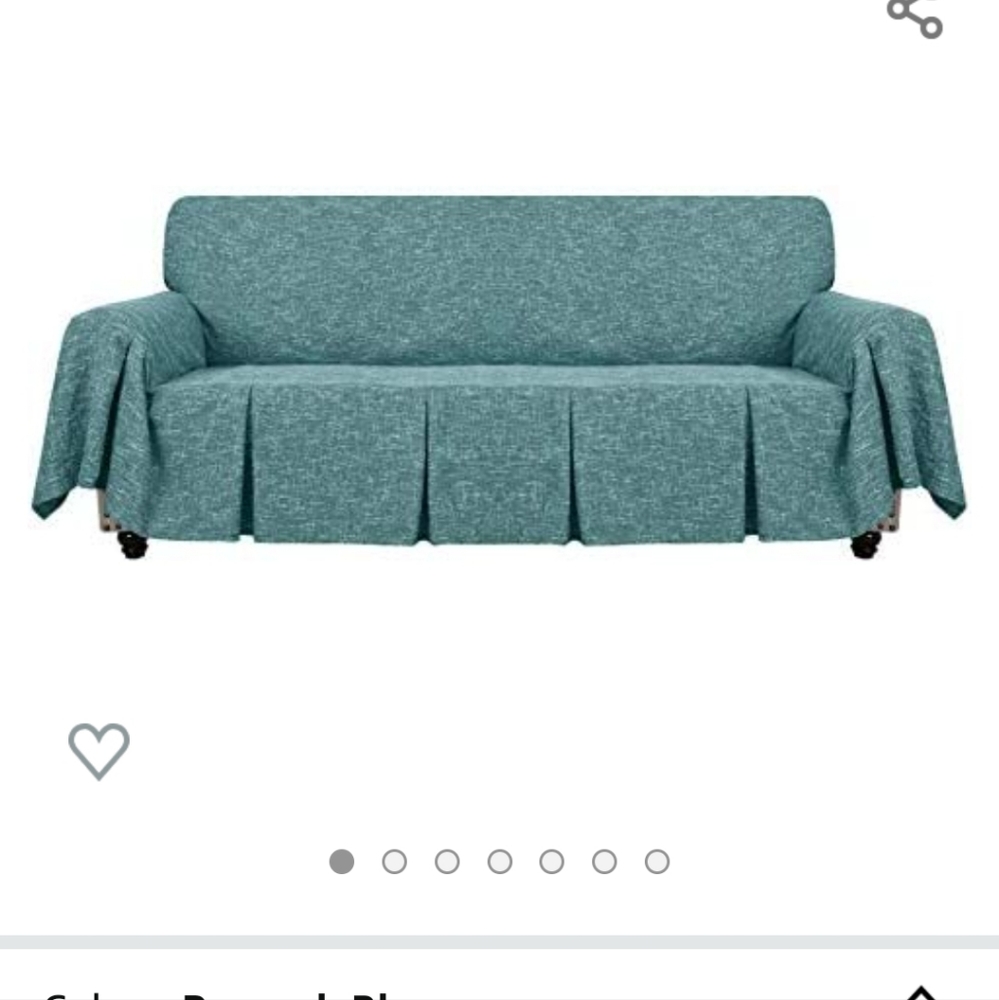NWT couch/sofa cover - machine washable